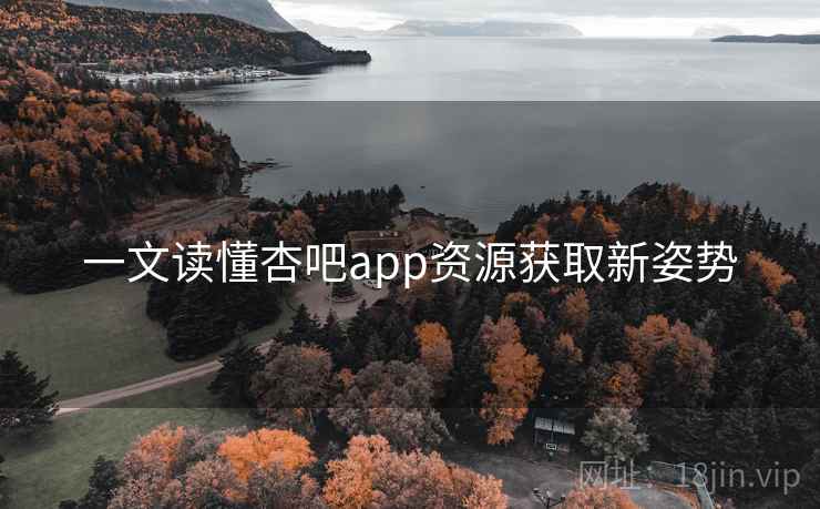一文读懂杏吧app资源获取新姿势